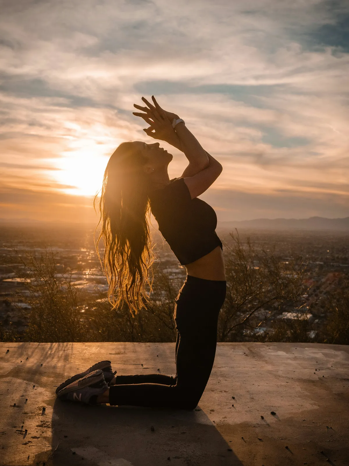 Yoga retreat meditation in nature